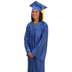 Shiny Cap/Gown/Tassel