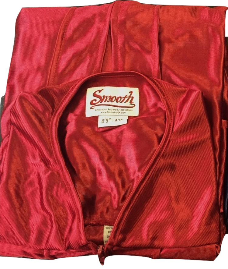 Cardinal shiny cap/gown