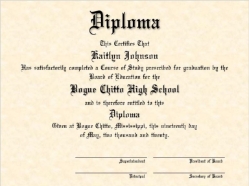 Customized Diploma/Certificate - CDC