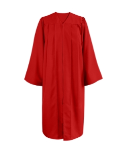 Red Matte Gown