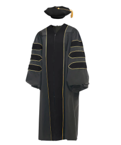 Ultimate Doctoral Graduation Gown / Doctoral Tam Package - 