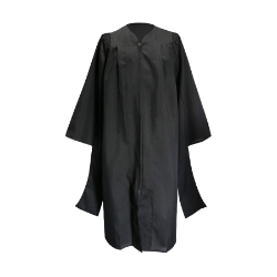 Deluxe Masters Gown with Bat-Wing Sleeves Gown, Faculty, masters, master gown, faculty gown, teacher gown, bat-wing-sleeves