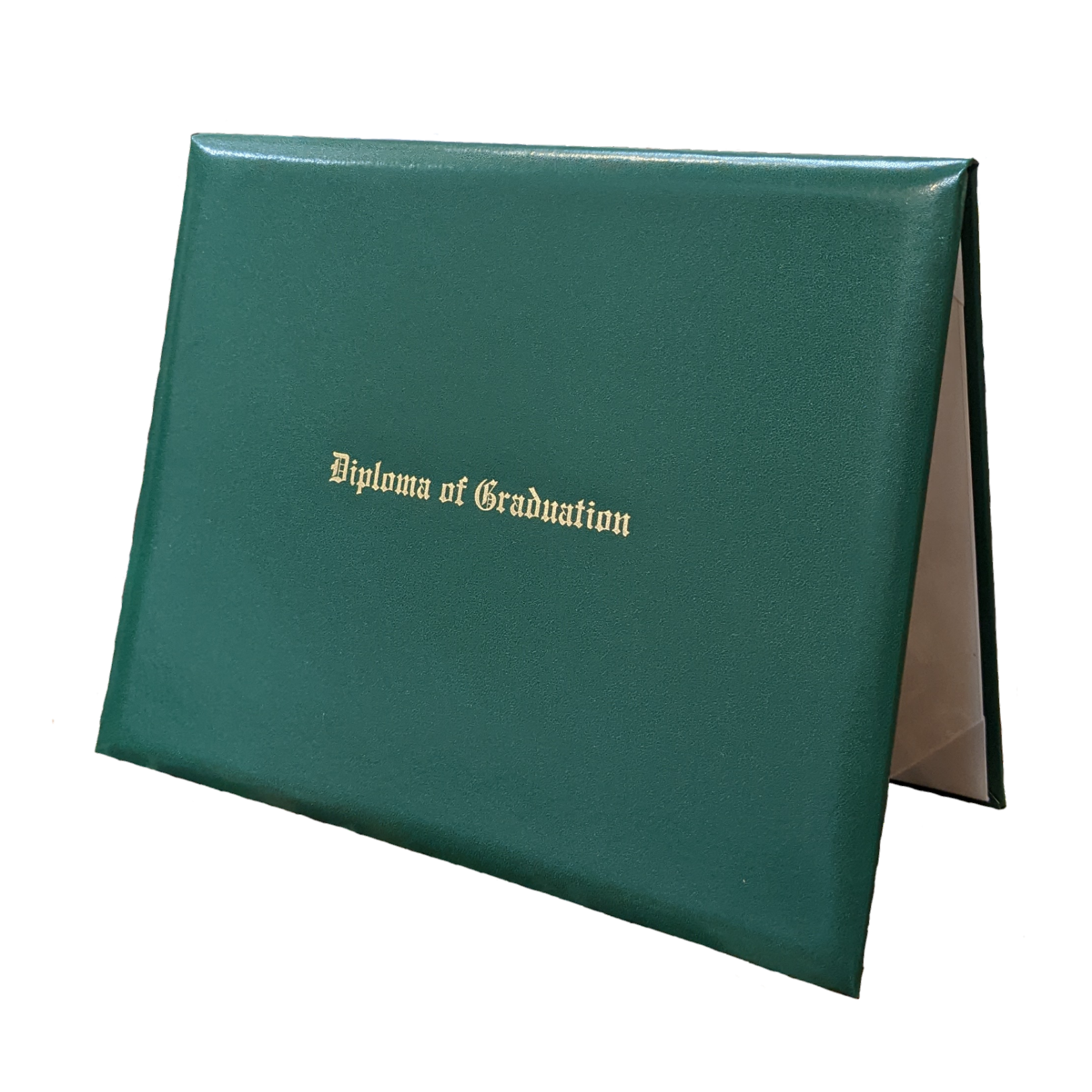 Imprinted diploma cover Diploma of Graduation