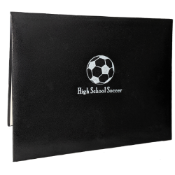 Diploma Cover w/ Foil Stamped Logo
