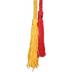 Red and Gold honor cord set