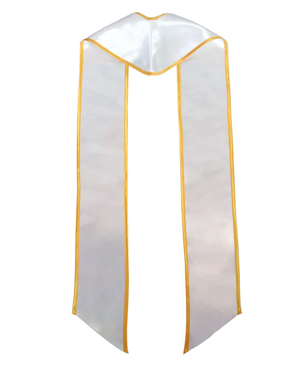 Mixed Custom Flag Graduation Stole Embroidery Sashes for Study Aboard Students Order at Least 20 Pieces - 