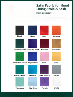 Mixed Custom Flag Graduation Stole Embroidery Sashes for Study Aboard Students Order at Least 20 Pieces - 