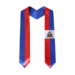 National Flag Graduation Stole 72” for International Students Unisex - nfs