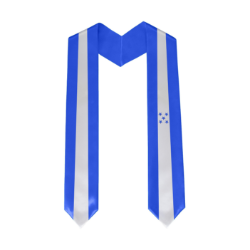 National Flag Graduation Stole 72” for International Students Unisex - nfs