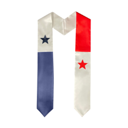 National Flag Graduation Stole 72” for International Students Unisex - nfs