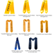 Pre-printed Stoles Examples