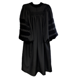 President's Gown, back view