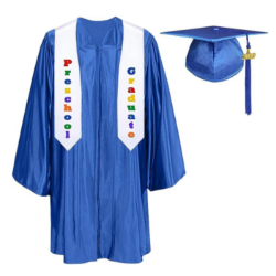 Preschool Graduate Printed Graduation Stole 50" Length  - PrSt