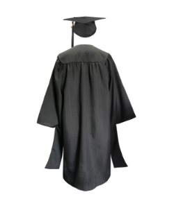 Traditional Masters Cap, Gown, and Tassel set - BatWingSet