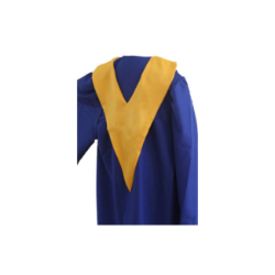 V-stole, back view