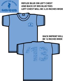 T-shirt with front and back printing