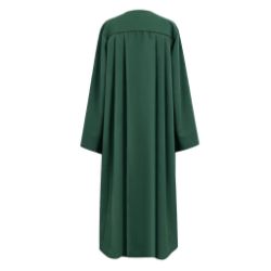 Pleated Choir Robe with V-Neck & Pullover Design
