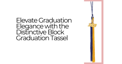 Elevate Graduation Elegance with the Distinctive Block Graduation Tassel