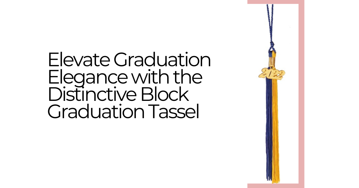 Block Graduation Tassel
